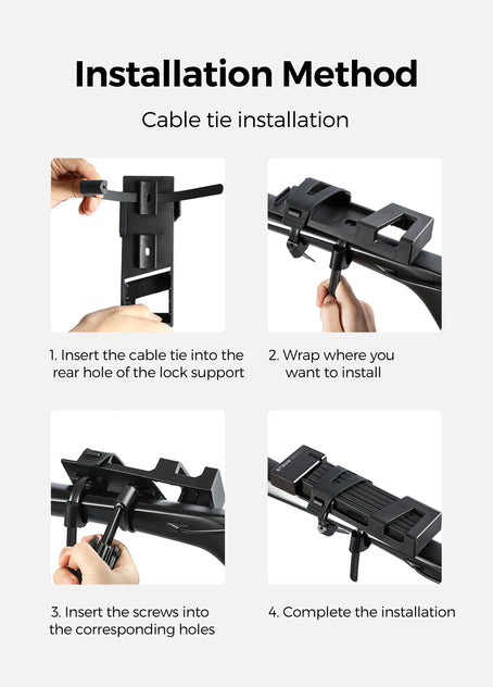 Folding Bike Lock for Universal